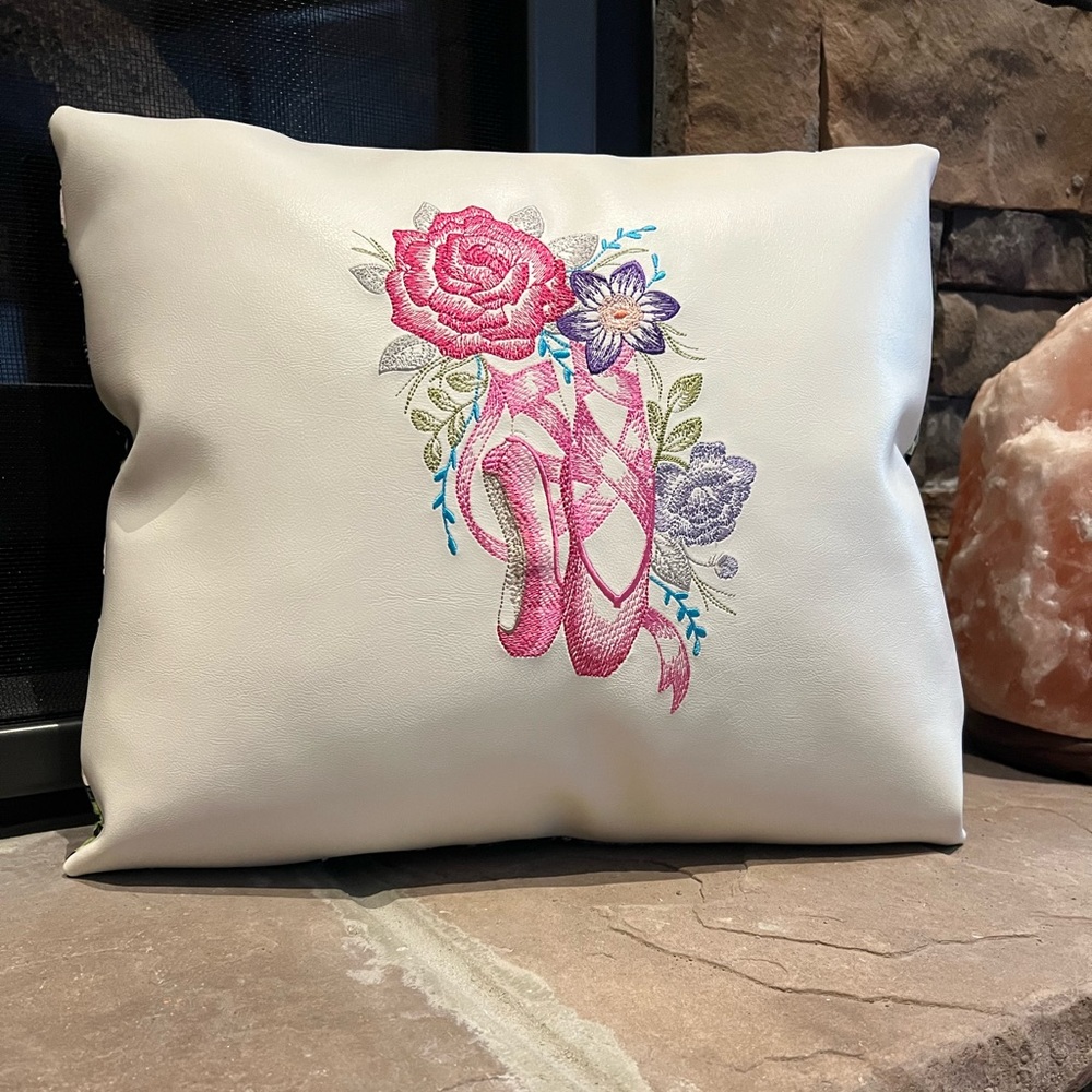 Pillow - Ballet Slippers in Bloom Pillow